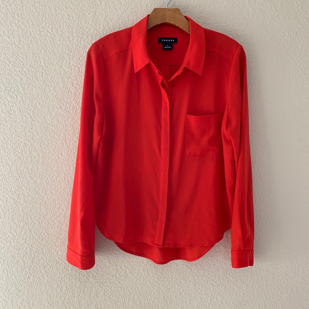 Trouve red blouse